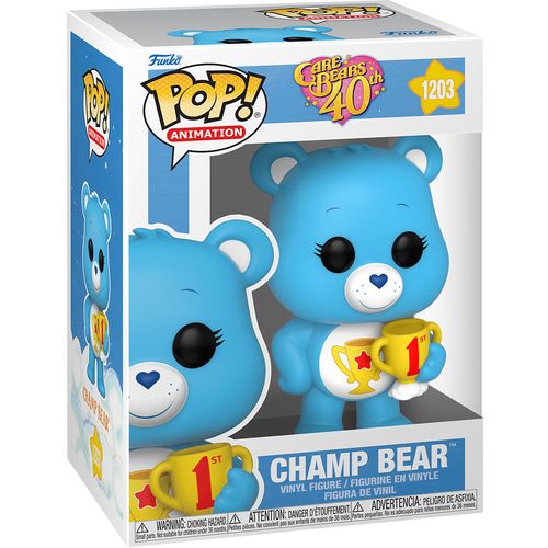 POP figure Care Bears 40th Anniversary Champ Bear slika 1