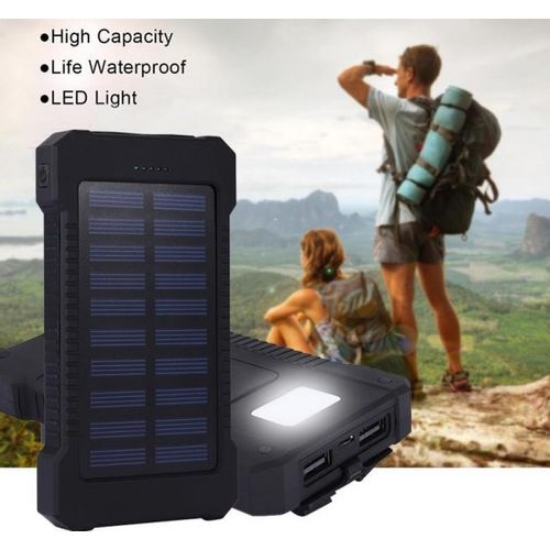 HRD-T12 * Gembird solar power bank 12000mAh 2xUSB, LED, kompas(899) slika 3