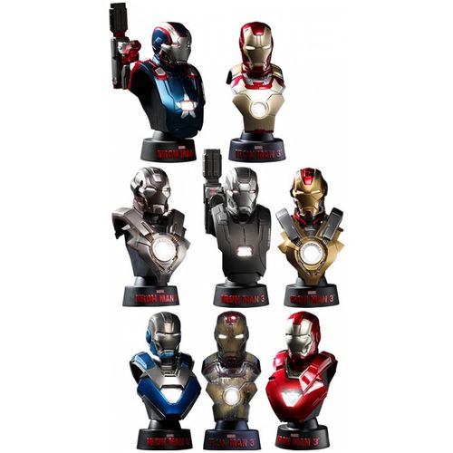 Iron Man 3: Deluxe 1:6 scale Collectible Bust Set slika 1