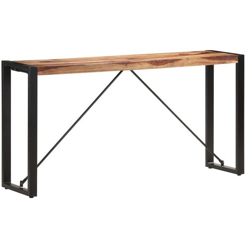 Konzolni stol 150 x 35 x 76 cm od masivnog drva šišama slika 27