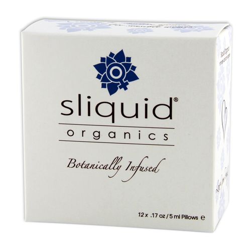 Komplet lubrikanata Sliquid - Organics 60 ml, 12 kom slika 1