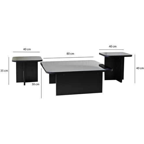 Jazz - Black, Fume Black
Fume Coffee Table Set slika 7