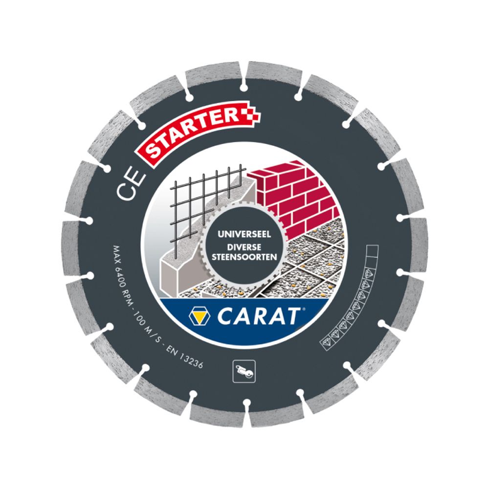 Carat rezna ploča univerzalna CES1253000 (125 mm) slika 1