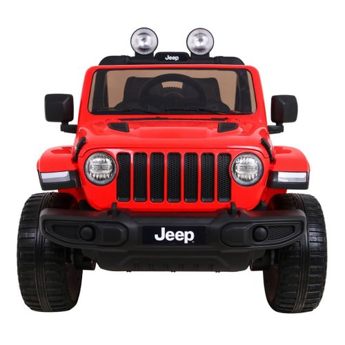 Licencirani auto na akumulator Jeep Wrangler Rubicon 4x4 - crveni slika 2