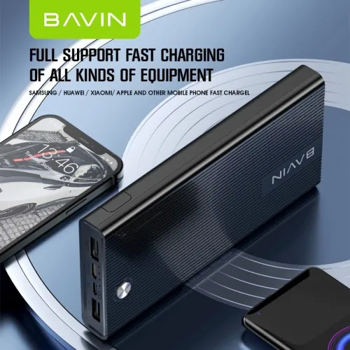 BAVIN Power Bank 10000mAh bela slika 5