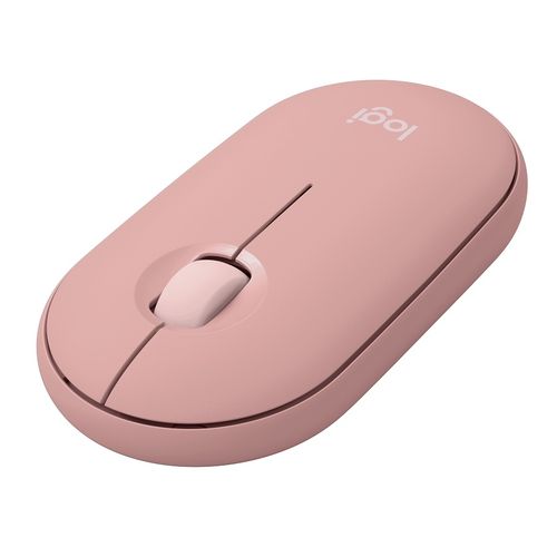 Logitech Pebble Mouse 2 M350s, Tonal Rose slika 1