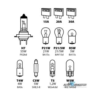 SIJALICA 12V GARNITURA H7