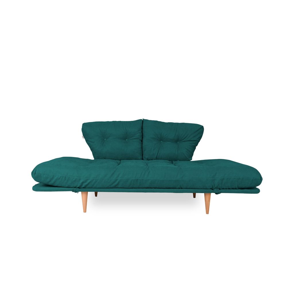 Nina Daybed - Petrol Green 3-Sjedalni Sofa-Krevet slika 3