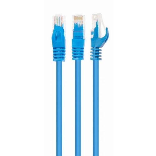 Gembird Cat6 UTP Patch cord, blue, 1m slika 1