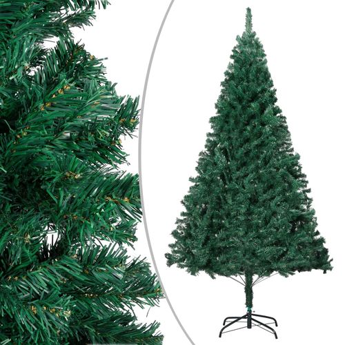 Umjetno božićno drvce s gustim granama zeleno 180 cm PVC slika 7
