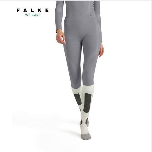 Falke ženske tajice Wool-Tech, siva slika 1