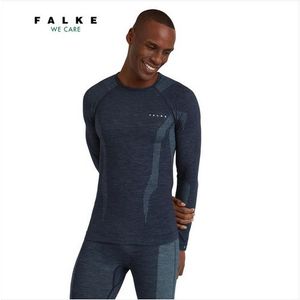 Falke muška majica Wool-Tech, plava