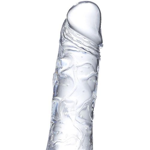 Glazed realistični prozirni dildo 19cm ili 21,5cm slika 14