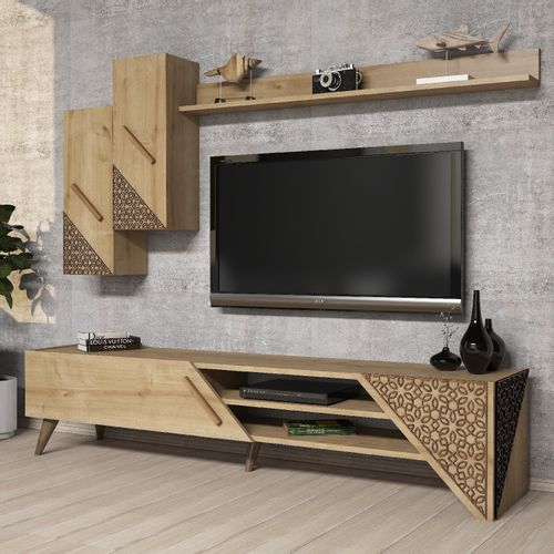 Woody Fashion TV jedinica, Beril - Oak slika 1