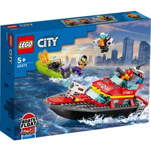 LEGO 60373 Vatrogasni spasilački brod
