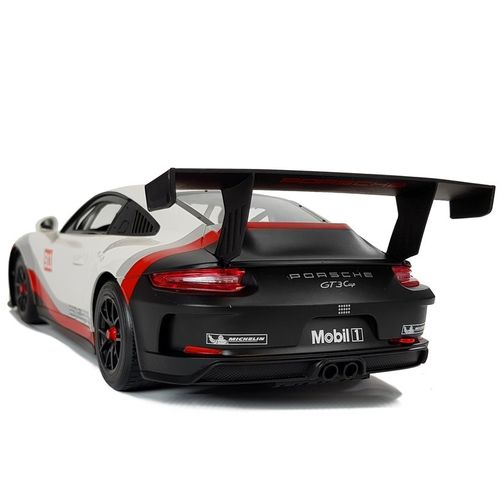 Licencirani auto na daljinsko upravljanje Porsche 911 GT3 CUP Rastar 1:14 - bijeli slika 5