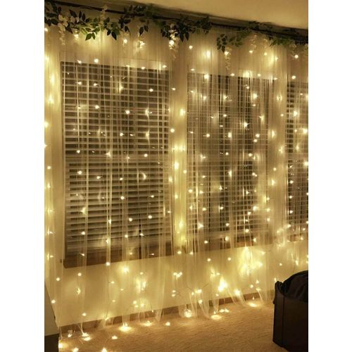 Home deco 250 LED zavjesa - toplo bijele žaruljice slika 2