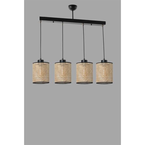 April - 8577-7 Rattan Chandelier slika 3