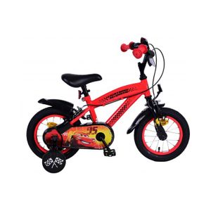 Dječji bicikl Disney Cars 12" s dvije ručne kočnice crveni