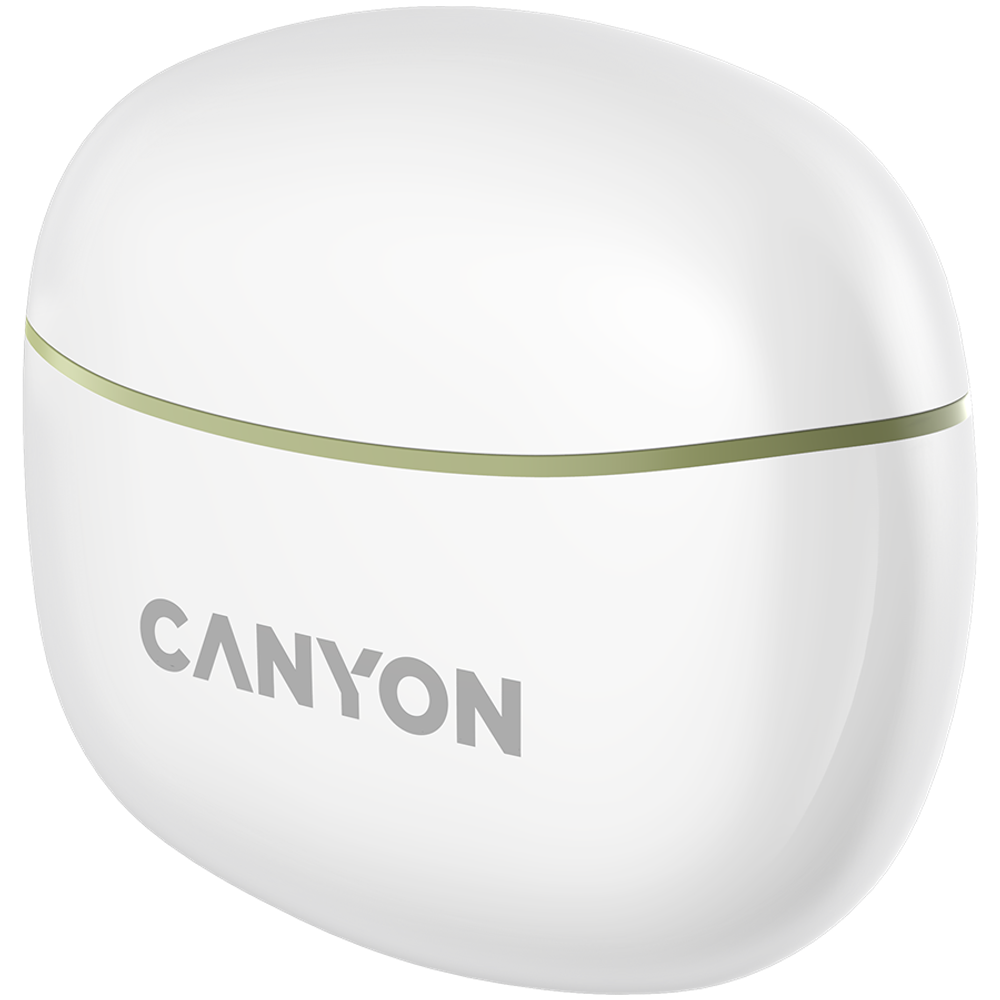 CANYON TWS-5 Bežične Bluetooth Slušalice, Zelene slika 4