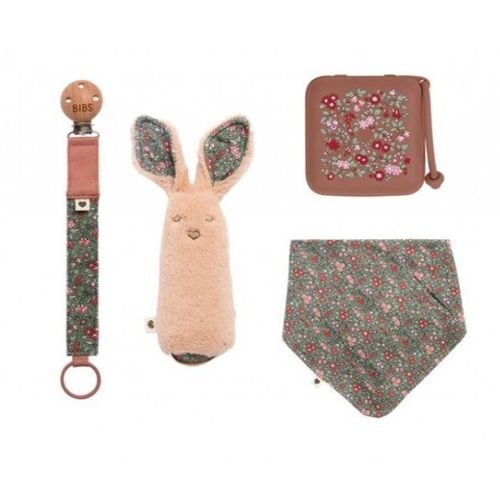 BIBS x Liberty X-MASS poklon set Chamomile Lawn Woodchuch slika 2