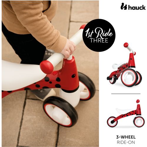 Hauck guralica 1st Ride Three Ladybug Red slika 2