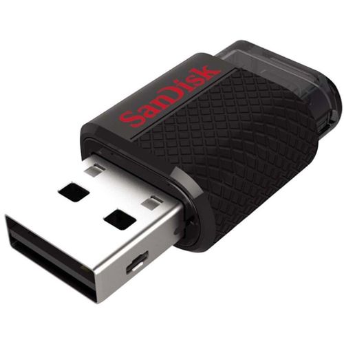 SANDISK flash memorija Dual USB Ultra 64GB - SDDD-064G-G46 slika 2