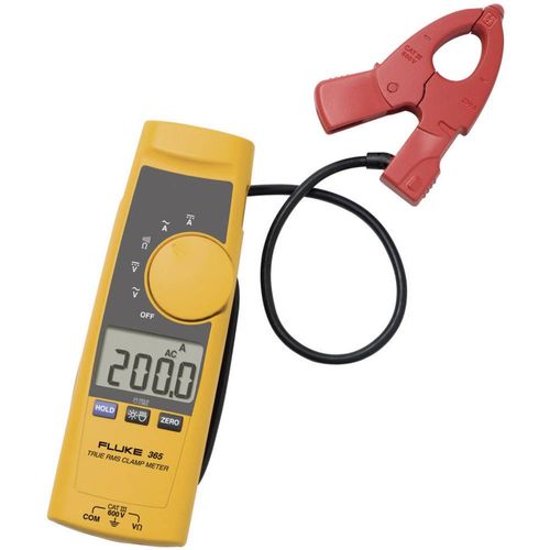 Fluke 365 strujne stezaljke, ručni multimetar  digitalni  CAT III 600 V Zaslon (brojevi): 2000 slika 2