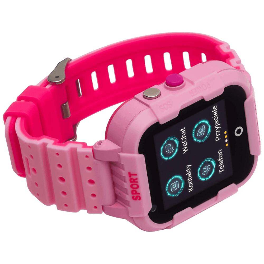 Garett Sat pametni, 4G LTE, 1.4", WiFi, Bluetooth, IP67 - Garett Kids 4G Pink slika 5