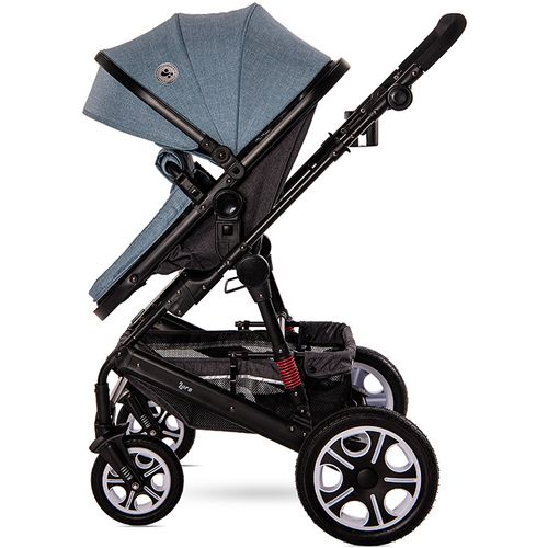 LORELLI LORA LUXE Sky Blue Kolica 3u1: Košara + Autosjedalica + Zimska Navlaka (0mj+) - (do 15kg/96cm) slika 7