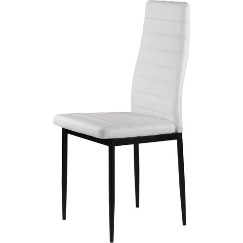 4 tapecirane stolice bijele slika 6