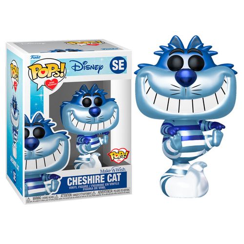 POP figura Disney Make a Wish Cheshire Cat Metallic slika 1