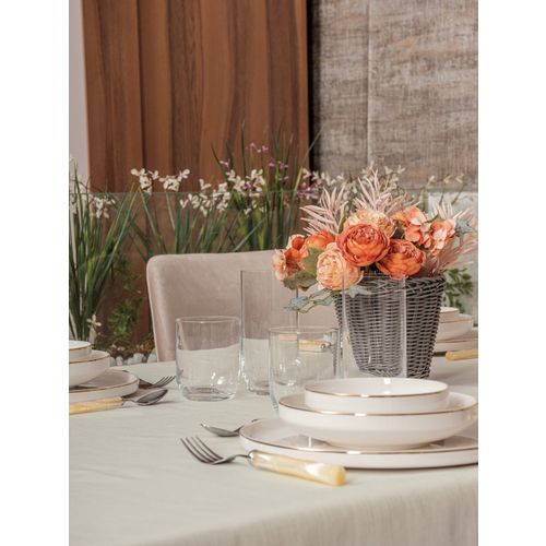 Plain 220 - Cream Cream Tablecloth slika 2