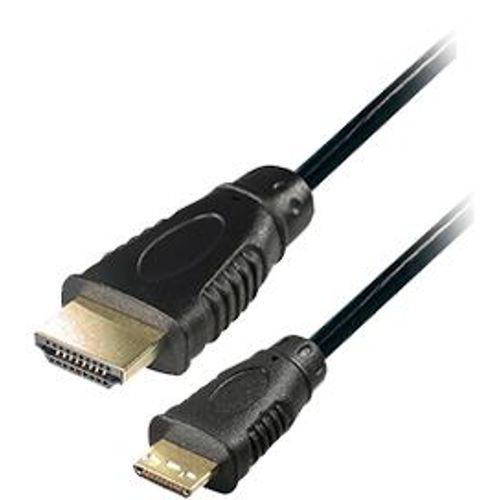 Transmedia HDMI-plug type A to HDMI plug type C, 2m slika 1