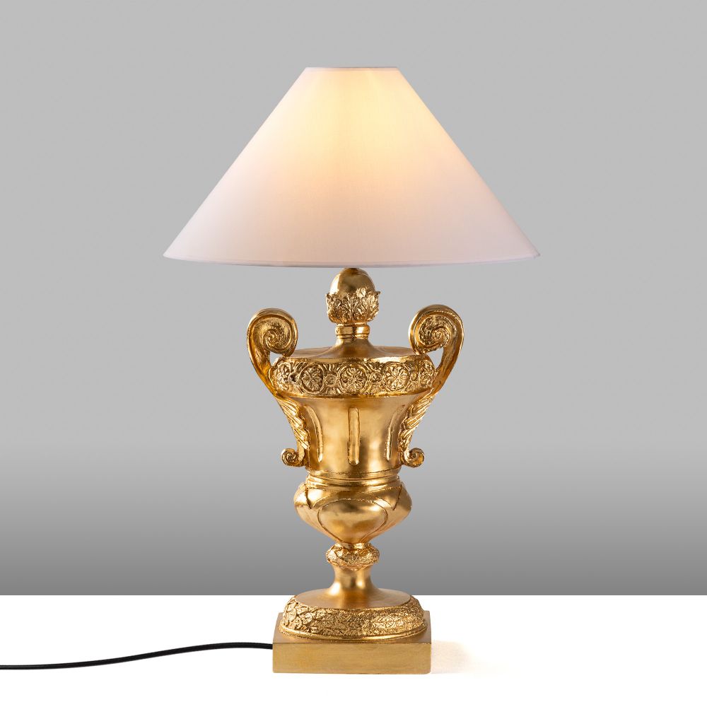 ELEGANZE-5335 Zlatna Stočna Lampa slika 5
