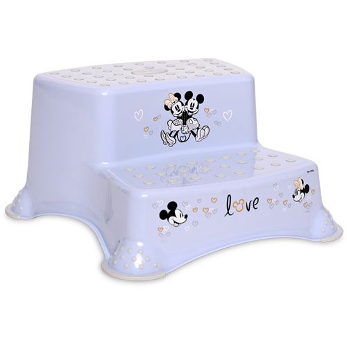 LORELLI MINNIE&MICKEY LIGHT BLUE DOUBLE STEP STOOL Pomoćna Stepenica za Dijete (6+) slika 1