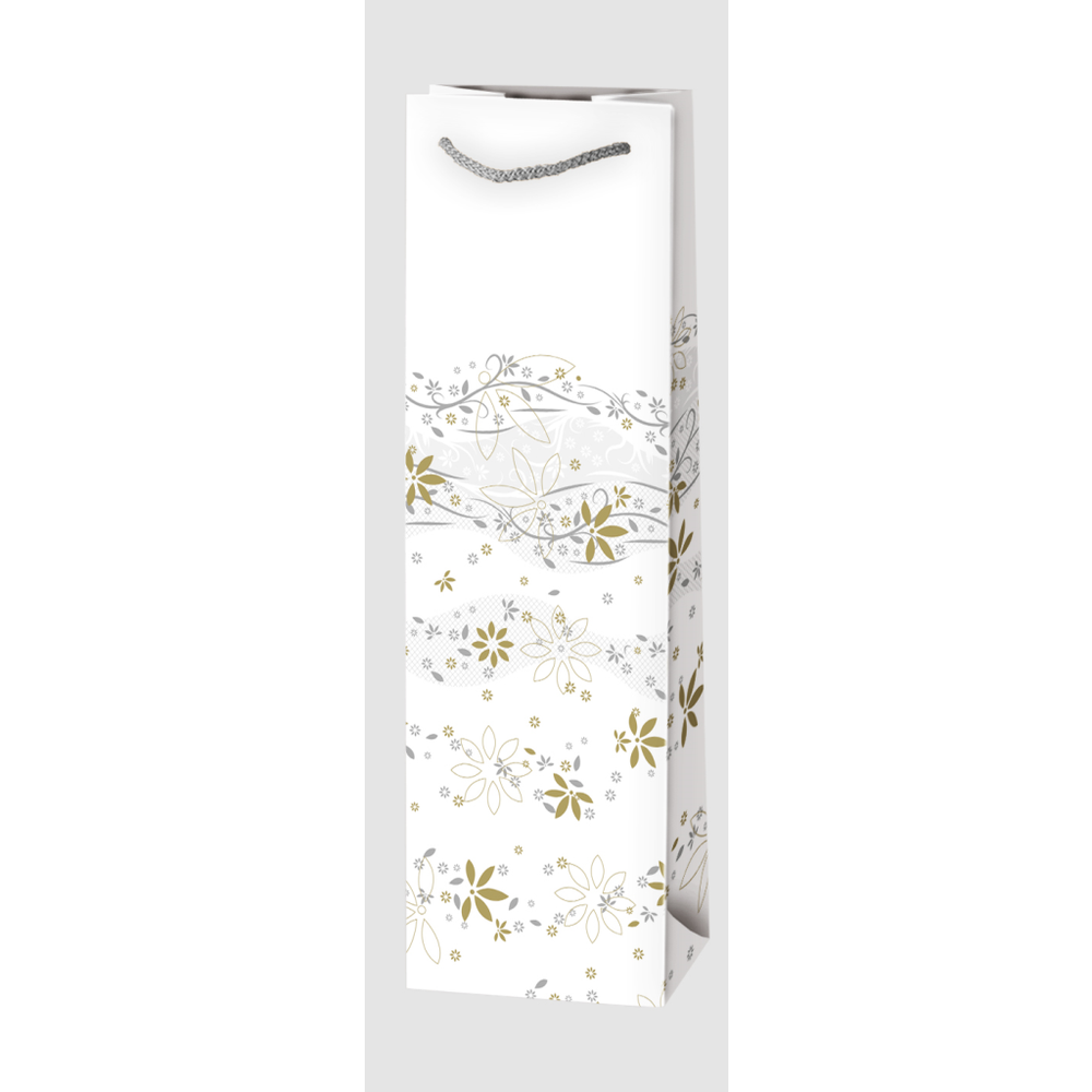 T12BOG14 Ukrasna vrećica za piće Bijela 12x40x9cm, Više dezena slika 6