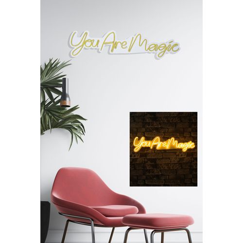 Wallity Ukrasna plastična LED rasvjeta, You are Magic - Yellow slika 3