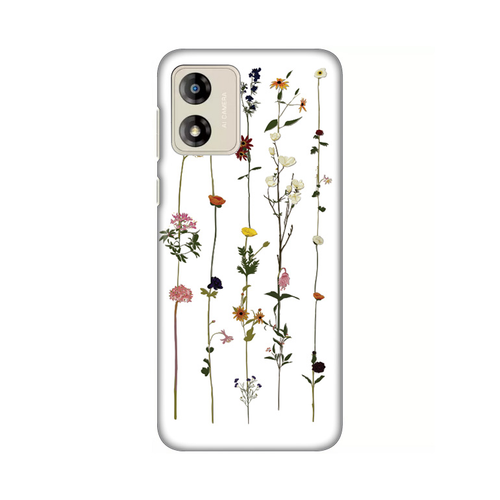 Torbica Silikonska Print Skin za Motorola Moto E13 Flower slika 1