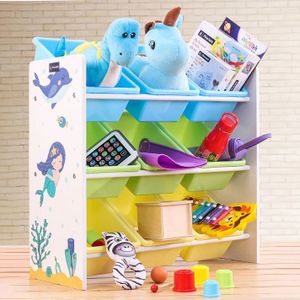 Kinder Home Dječija polica za igračke Sirena