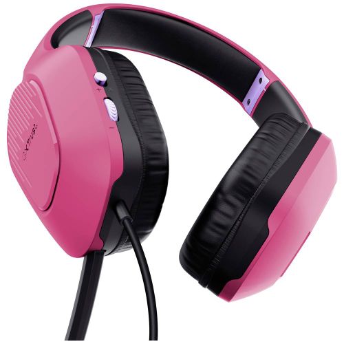 Trust GXT415P ZIROX Gaming slušalice sa kablom (1075100) Stereo Pink slika 2