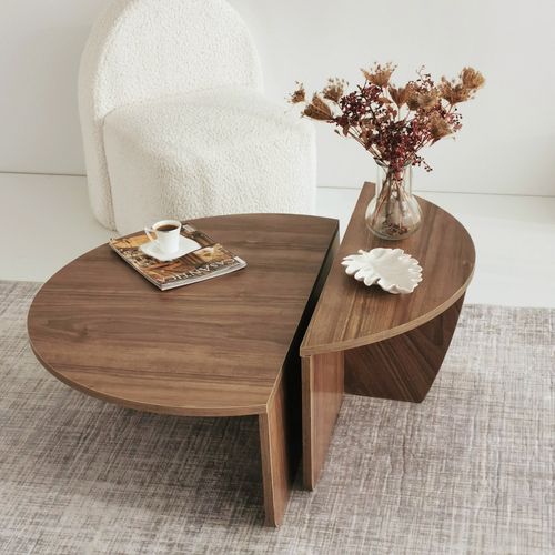 Podium - Walnut Walnut Coffee Table slika 4