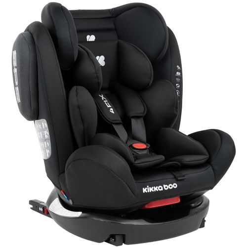 Kikka Boo autosjedalica 4 Fix DOUBLE ISOFIX Black slika 1