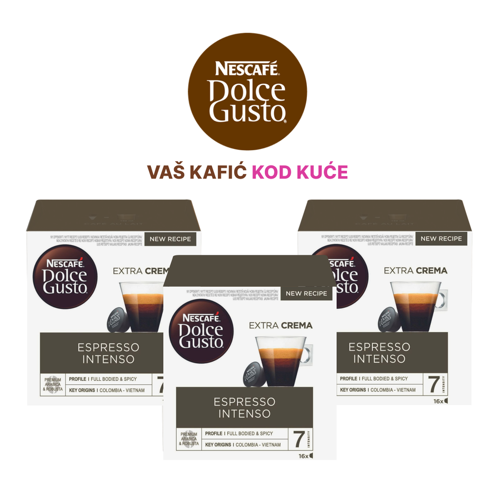 Nescafe Dolce gusto kapsule za kafu Espresso intenso set 3 kom slika 1