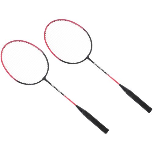 Set reketa za badminton u torbi crveni slika 3