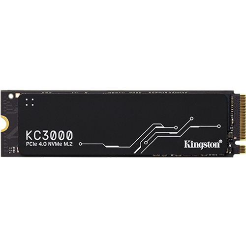Kingston SSD KC3000 1024GB M.2 NVMe crna slika 1