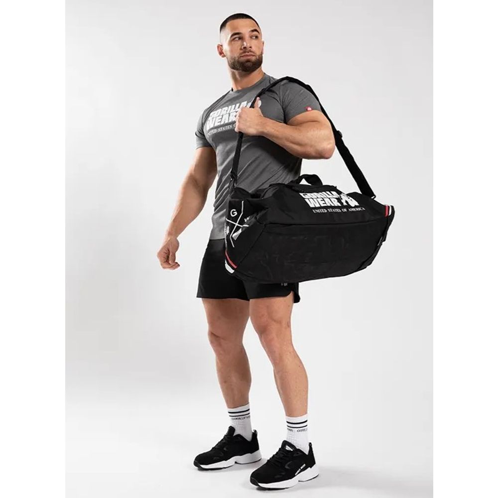 Gorilla Wear CLASSIC Majica za trening, Siva slika 5