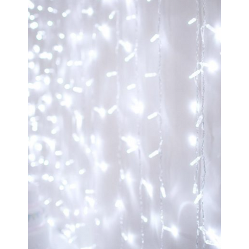Home deco 200 LED zavjesa/ bijele  slika 4