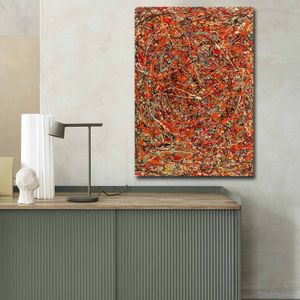 Wallity 70100FAMOUSART-056 Multicolor Decorative Canvas Painting