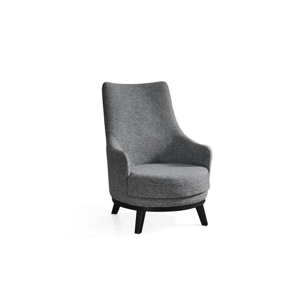 Bali - Svijetlosivi Wing Chair slika 3